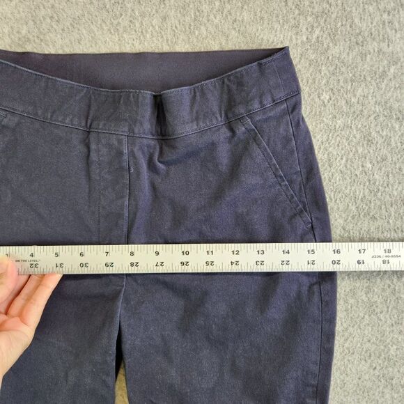 Spanx On the Go Kick Flare Pant Womens Extra Small Blue Cropped Slimming Pull On - Picture 7 of 15